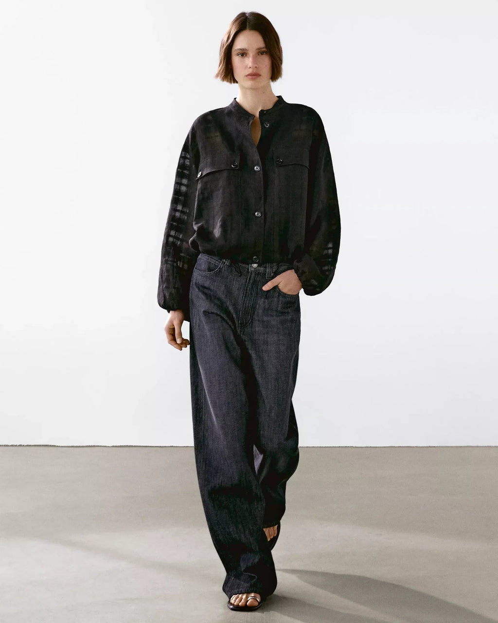 Massimo-Dutti-Bomber-Black-Jacket