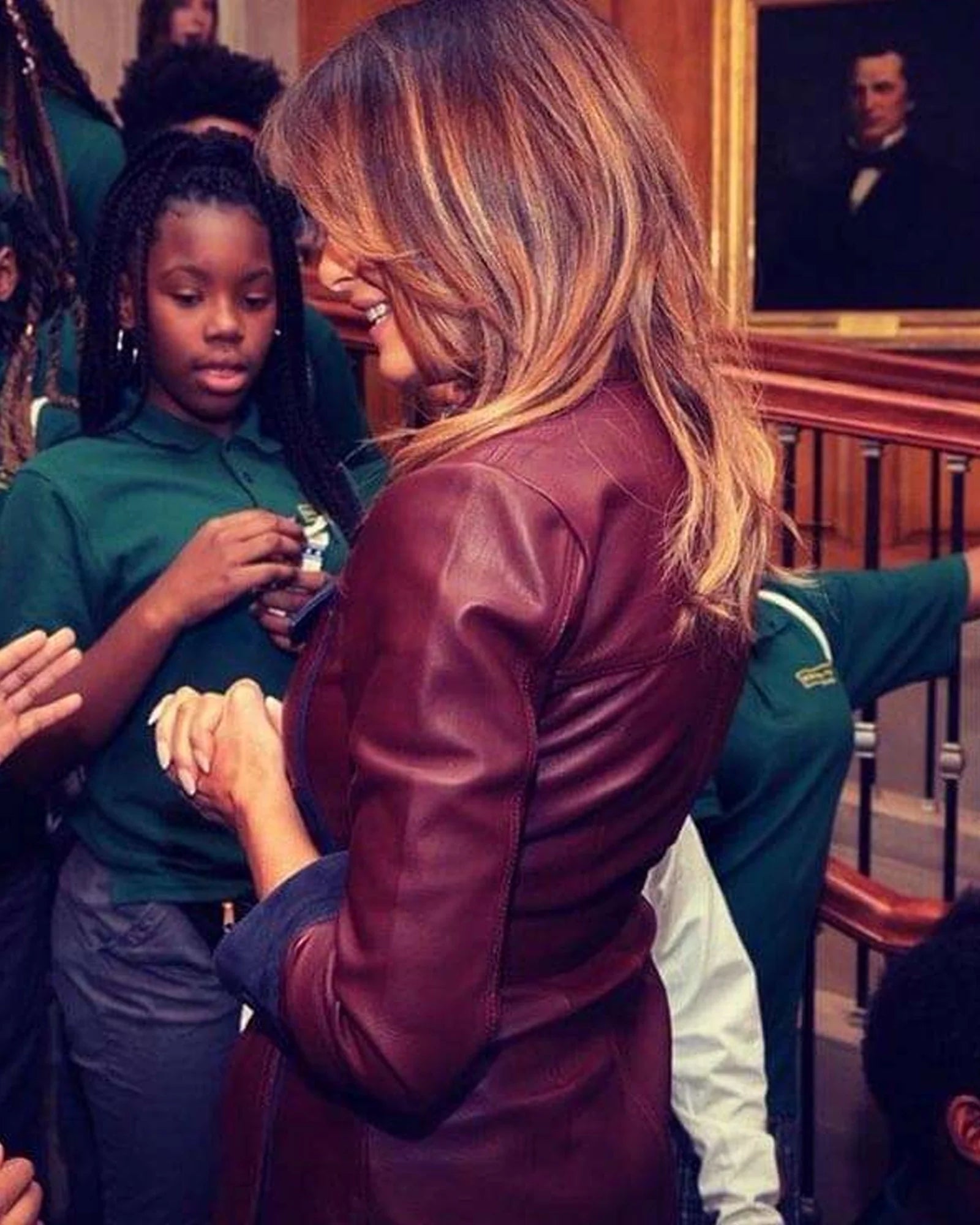 Melania-Trump-Leather-Jacket-For-Sale