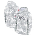 Denver Broncos Arctic Camo Salute to Service Hoodie