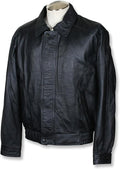 American Style Bomber Jacket Men, Black Zing Apparel