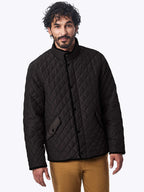 Mens-Harbor-Quilted-Jacket-Black