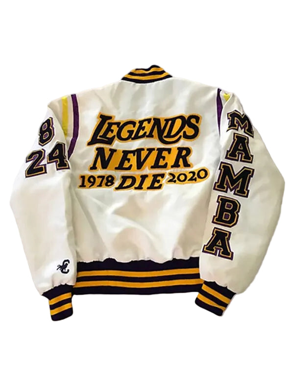 Mens-Mamba-Varsity-Jacket-White