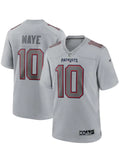 Mens-Nike-Drake-Maye-Gray-New-England-Patriots-Atmosphere-Fashion-Game-Jersey