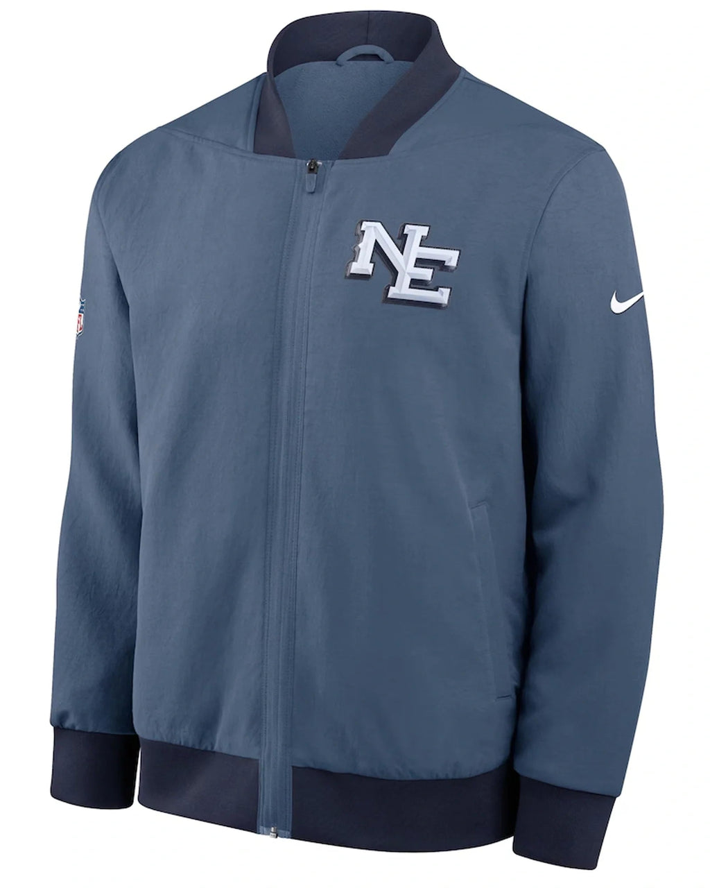 Mens-Nike-Storm-Blue-New-England-Patriots-2025-Rivalries-Collection-Sideline-Full-Zip-Bomber-Jacket