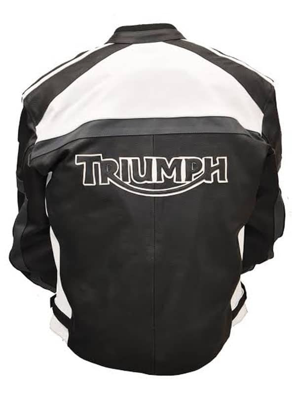 Triumph Motorcycle Leather Racing Jacket