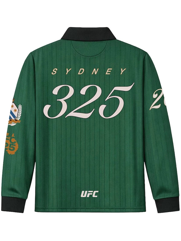Mens-UFC-325-Rugby-Polo-Green-Jersey