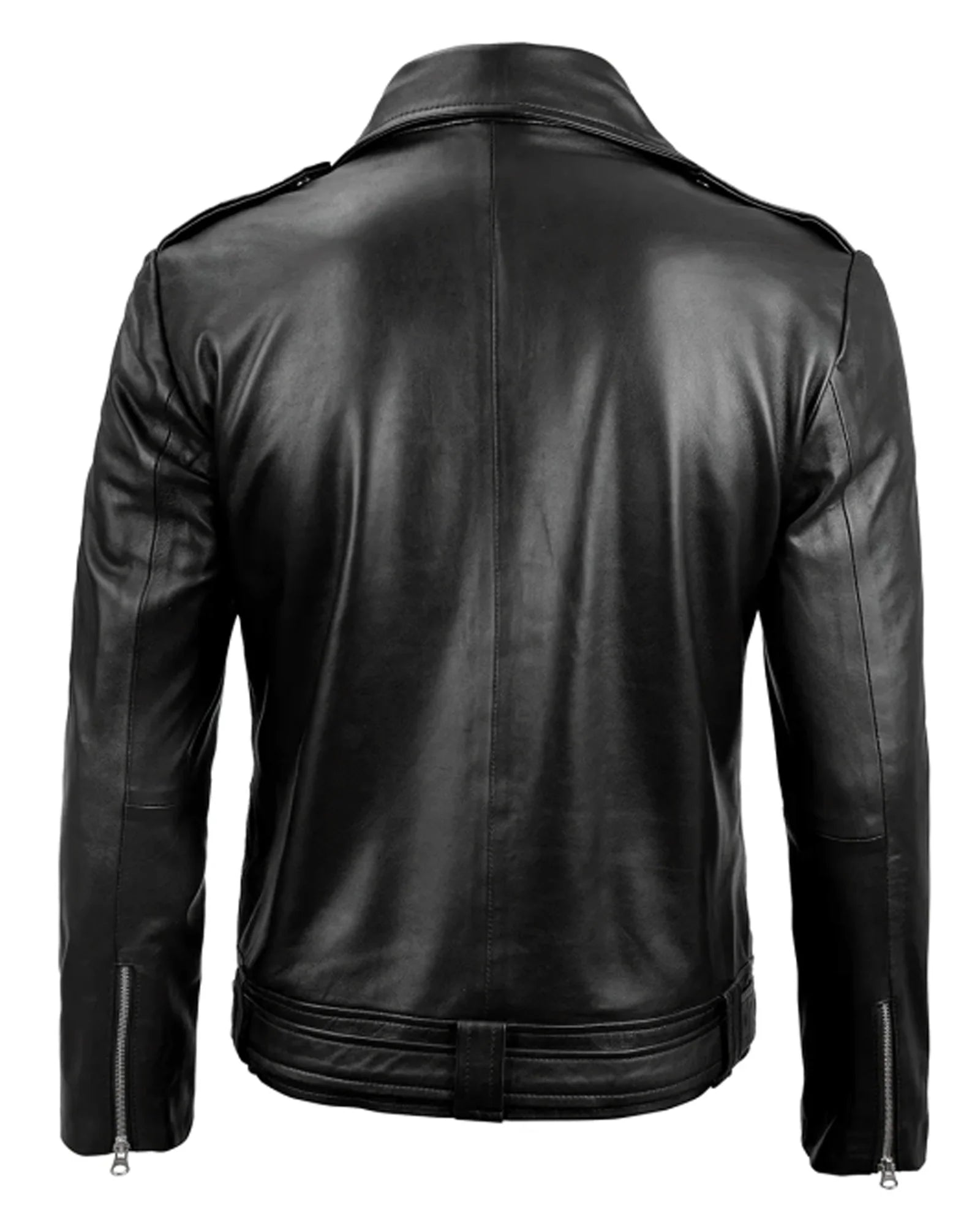 Mens Leather Motorcycle Jacket