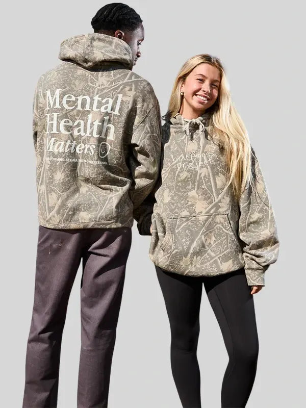Mental Health Matters Camo Hoodie