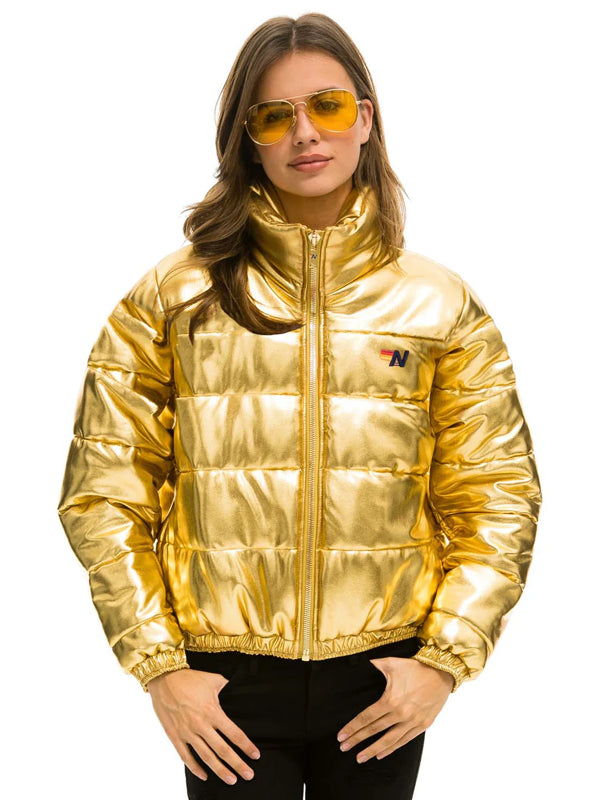 Metallic-Gold-Puffer-Jacket