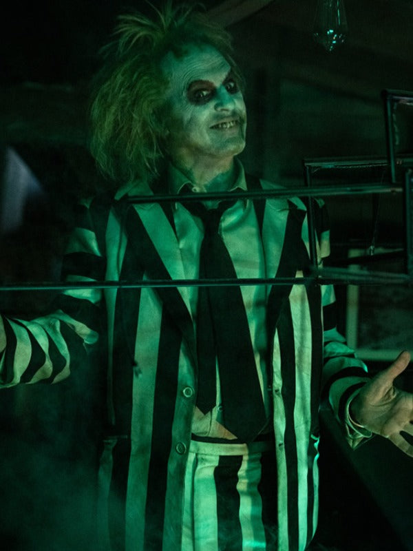 Michael Keaton Beetlejuice Suit