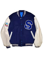 Michael Jackson Blue Varsity Jacket