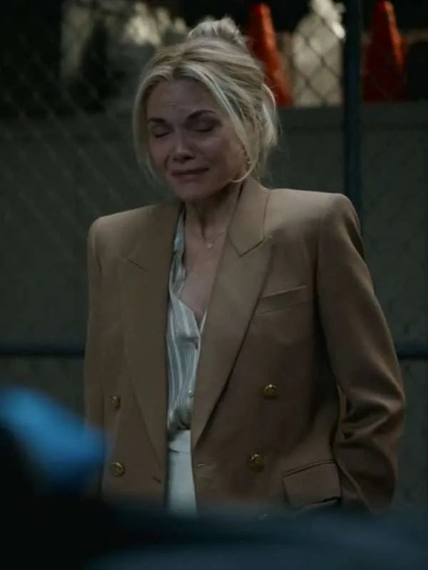Michelle Pfeiffer The Madison S01  Brown Blazer