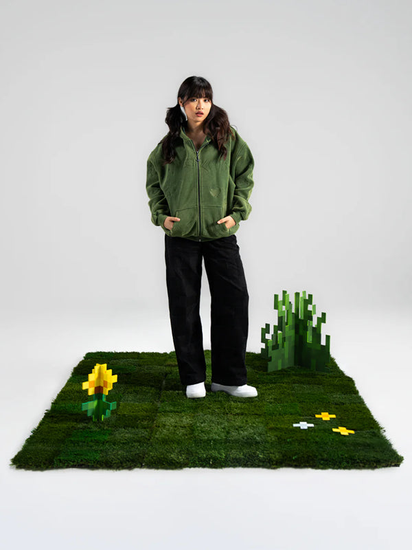 Minecraft-Sketch-Hoodie-In-Green