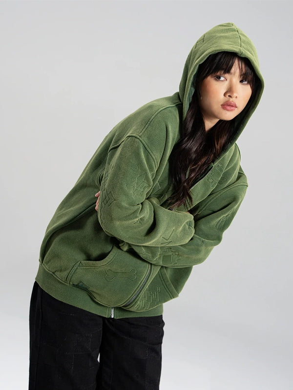 Minecraft-The-Sketch-Green-Hoodie