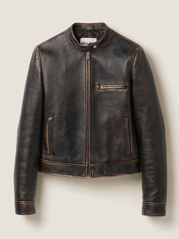 Miu Miu Leather Jacket