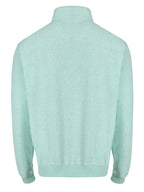 Mock Shirt Jumper Green Back