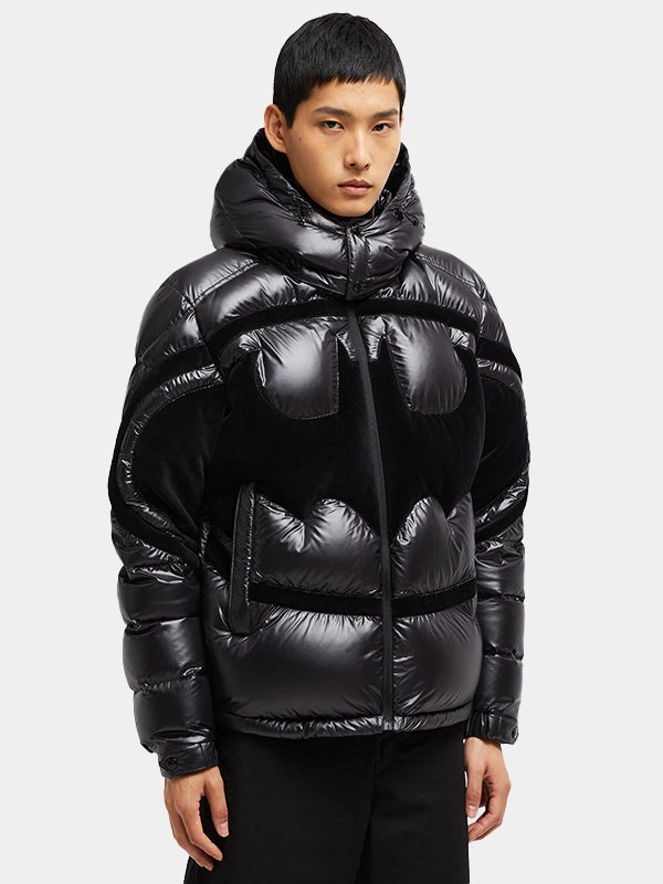 Moncler X Batman Black Down Jacket