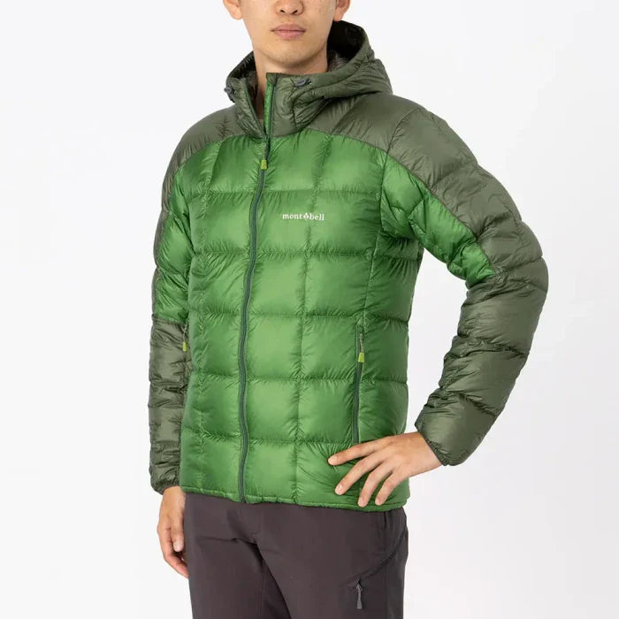 Montbell Jacket Puffer Green Hooded