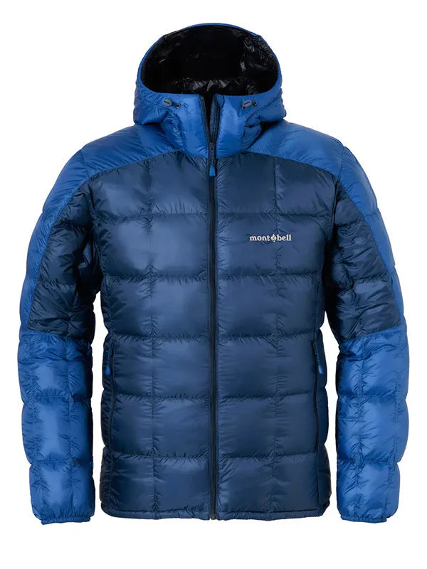 Montbell Puffer Jacket Blue Hood