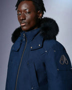 Moose-Knuckles-Bomber-Hooded-Jacket-Blue