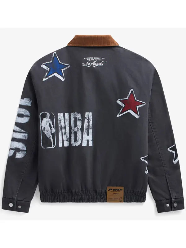 NBA All Star Jacket 2026 Zip Back