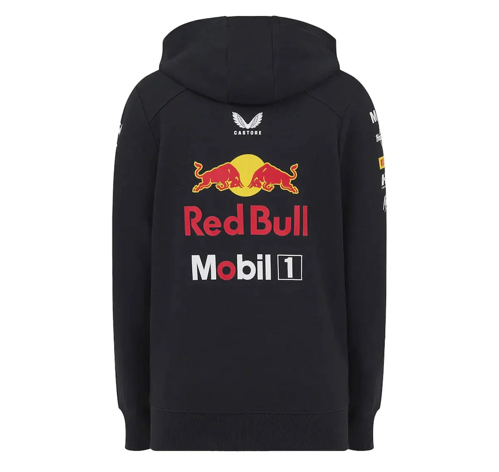 Navy Vintage Red Bull Big Logo Racing Hoodie Zing Apparel