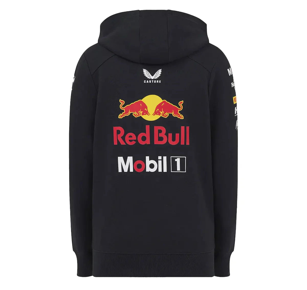 Navy Vintage Red Bull Big Logo Racing Hoodie Zing Apparel