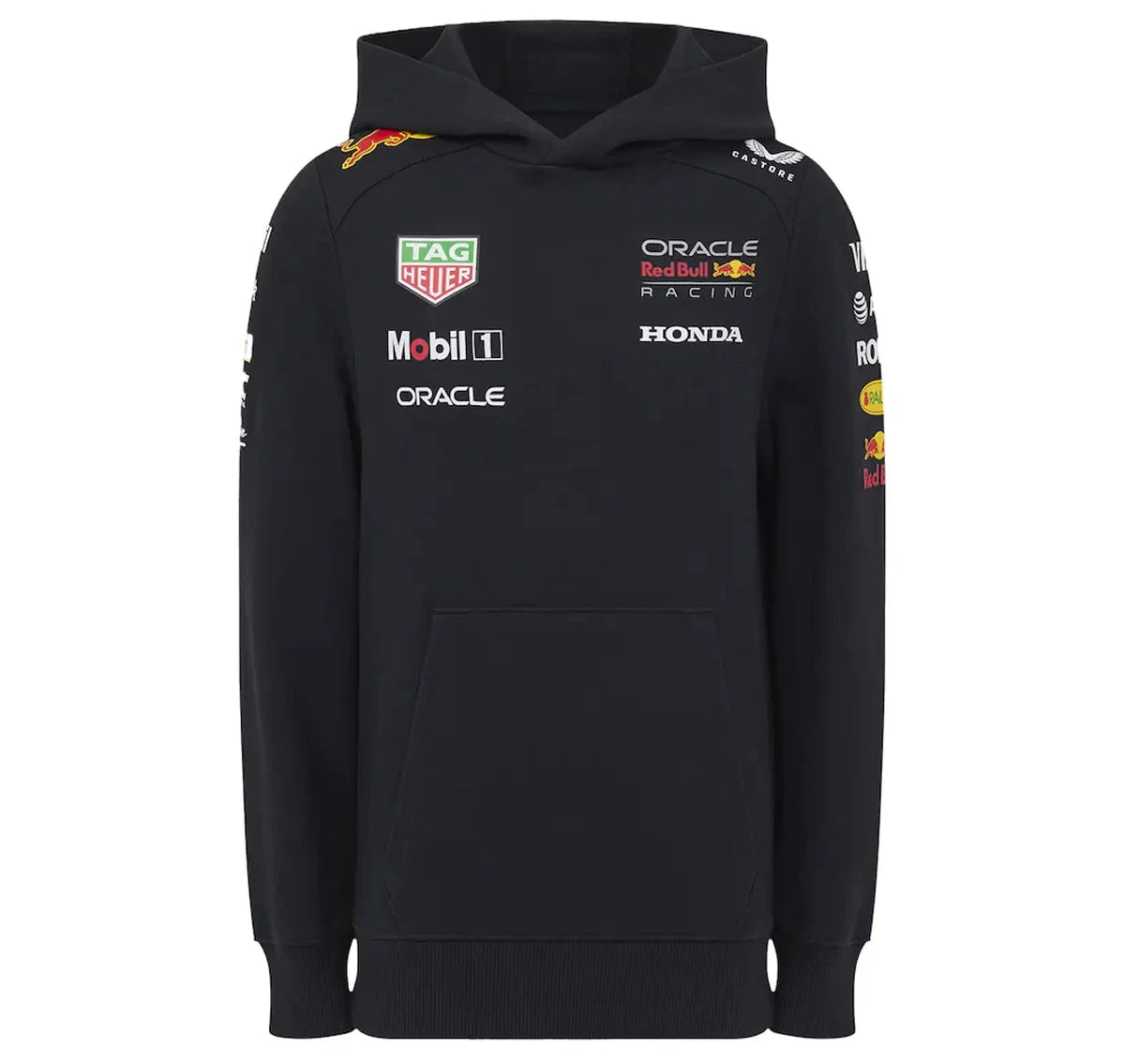 Navy Vintage Red Bull Big Logo Racing Hoodie Zing Apparel