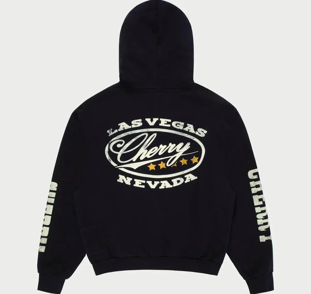 Navy Vintage Red Bull Big Logo Racing Hoodie Zing Apparel