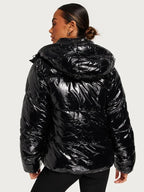 Nelly Puffer Jacket Black Back