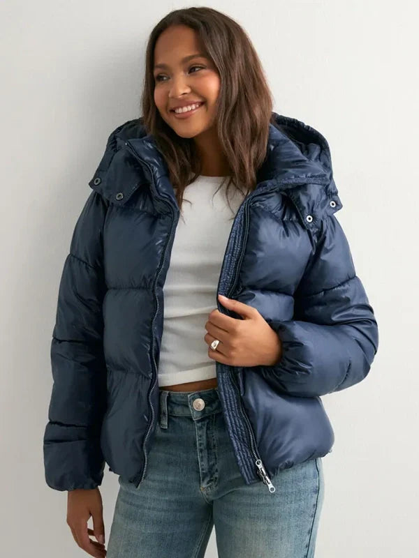 Nelly Puffer Jacket Navy