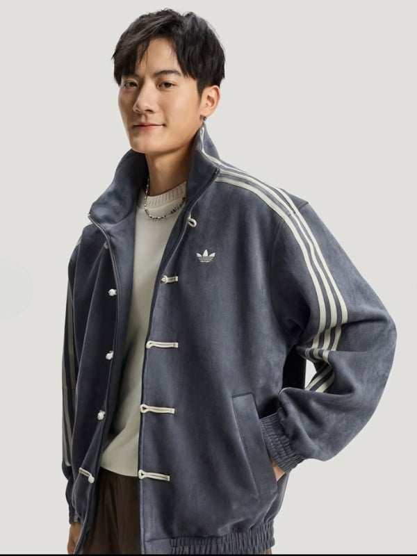 New-Chinese-Style-Track-Top-Grey