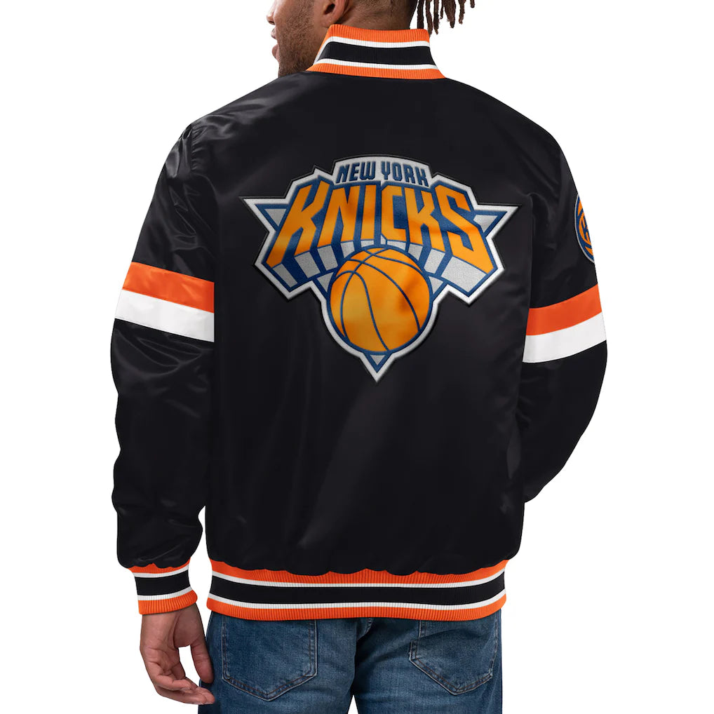New York Knicks Satin Starter Jacket