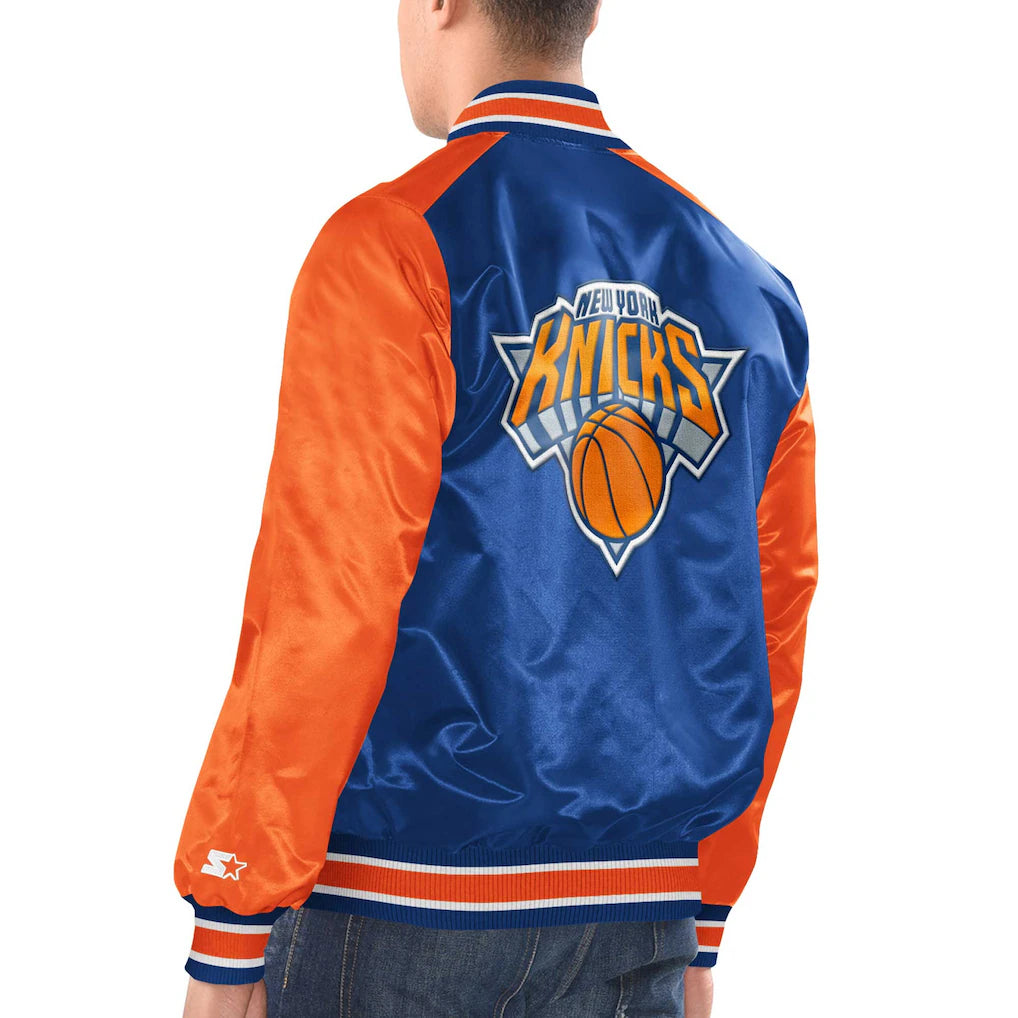 New York Knicks Satin Starter Jacket