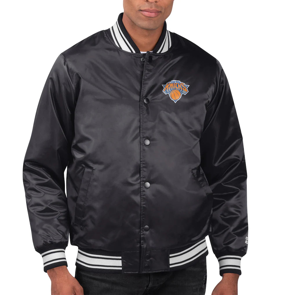 New York Knicks Starter Jacket Black