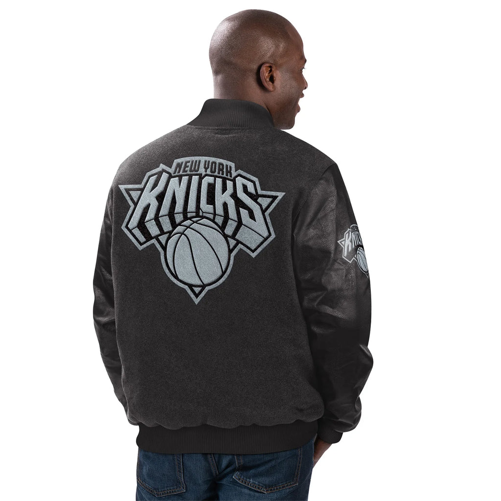 New York Knicks Starter Jacket Black