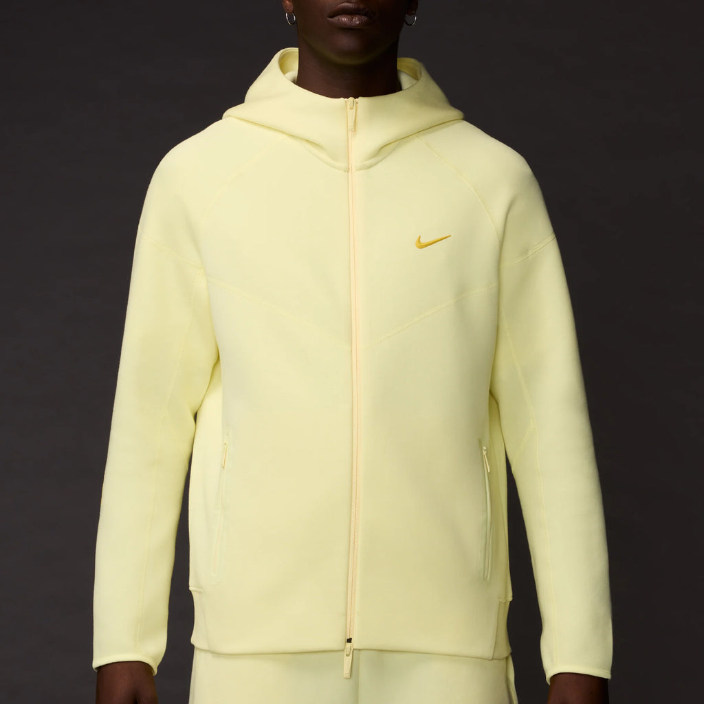 Nike-X-Nocta-Tech-Fleece-Full-Zip-Hoodie-In-Citron-Tint