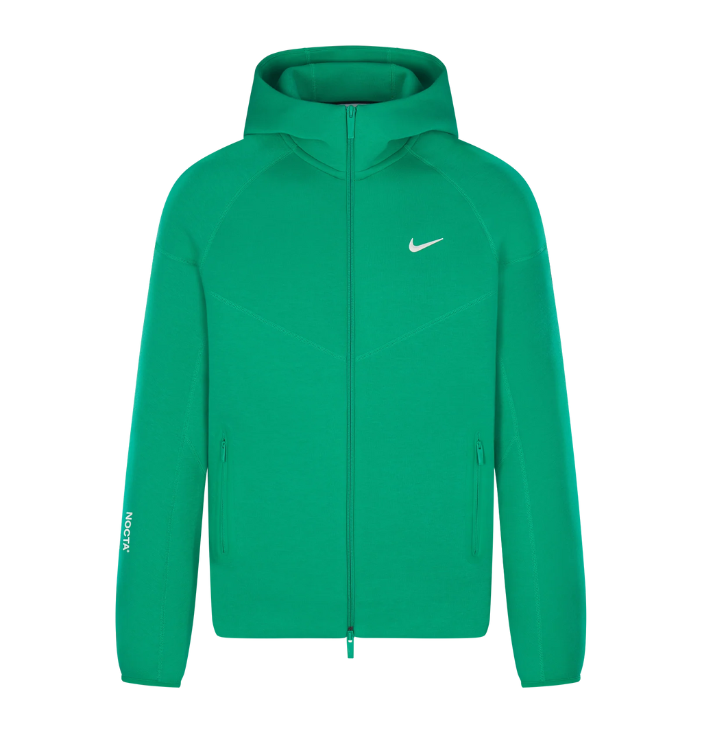Nike-X-Nocta-Tech-Fleece-Full-Zip-Hoodie-Stadium-Green