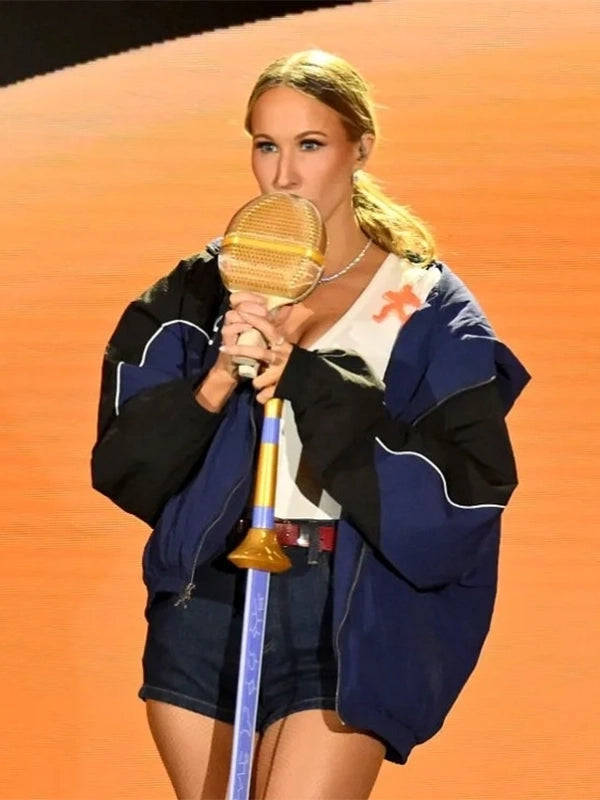 Nikki-Glaser-Marty-Supreme-Jacket-Blue
