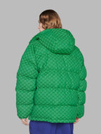 North-Face-Gucci-Green-Puffer-Jacket-Back