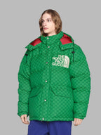 North-Face-Gucci-Green-Puffer-Jacket