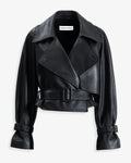 Nour Hammour Leather Jacket