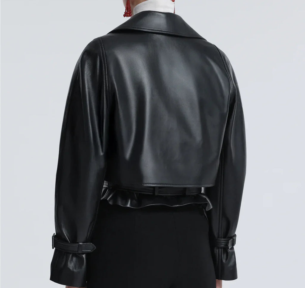 Nour_Hammour_Leather_Jacket_Dupe_In_USA