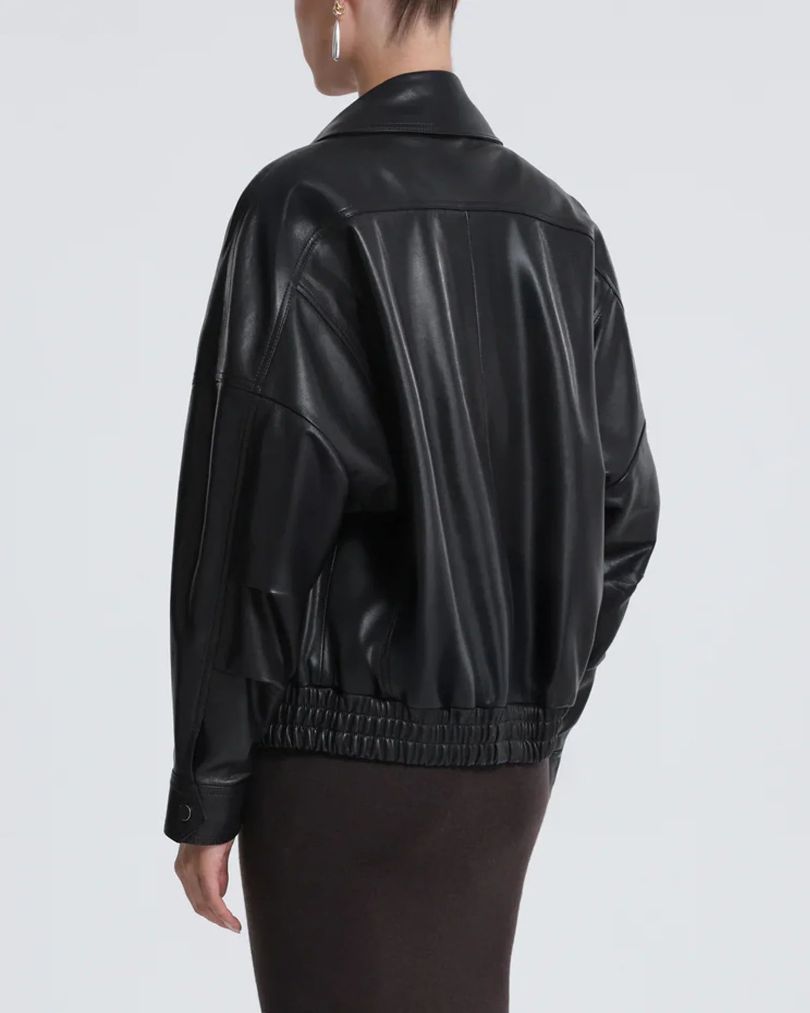 Nour Hammour Leather Jacket