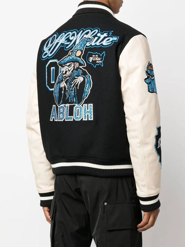 OFF-WHITE-Men-Logo-Patch-Varsity-Jacket-Look