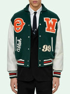 OFF-WHITE-Mens-Leather-Logo-Patch-Varsity-Jacket