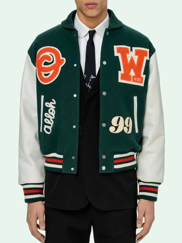 OFF-WHITE-Mens-Leather-Logo-Patch-Varsity-Jacket