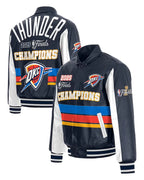 OKC Thunder Championship Leather Jacket