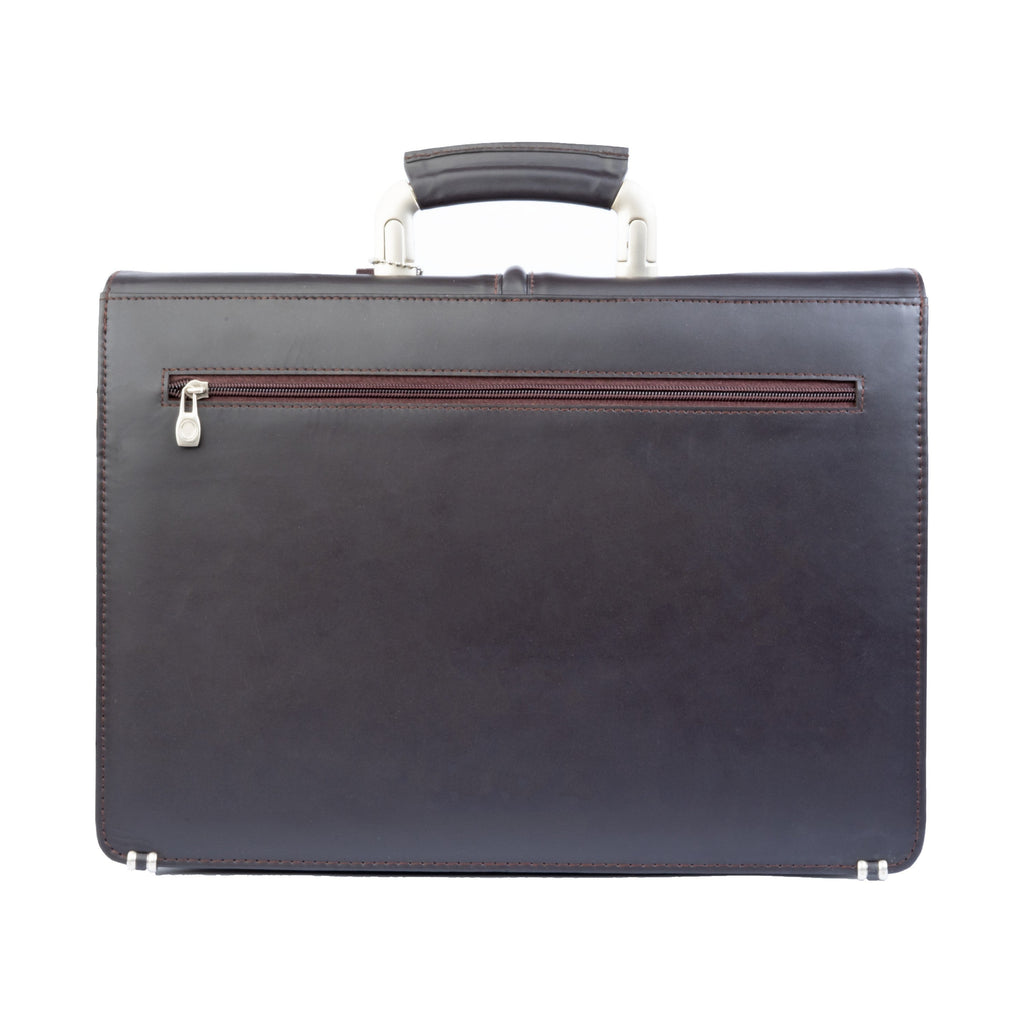 Modern Leather Office Bag With Lock Zing Apparel