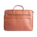 Vintage Midnight Leather Laptop Bag Zing Apparel